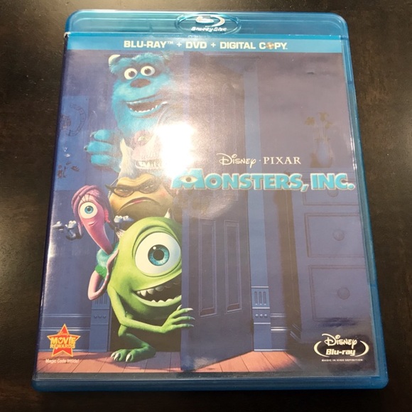 Disney Pixar Monster, Inc Blu-ray Movie - Picture 2 of 6